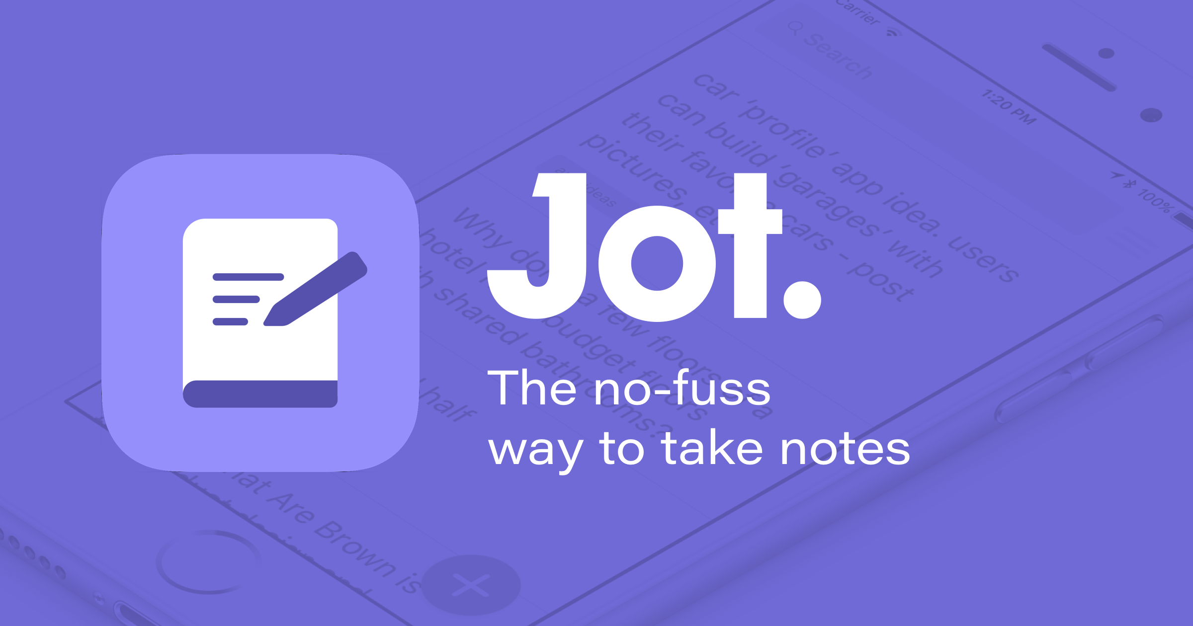 Jot - Notes + Todos | The no-fuss way to take notes on iPhone